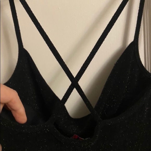 Vintage Ralph Lauren Gown, Black Shimmer - Picture 3 of 7